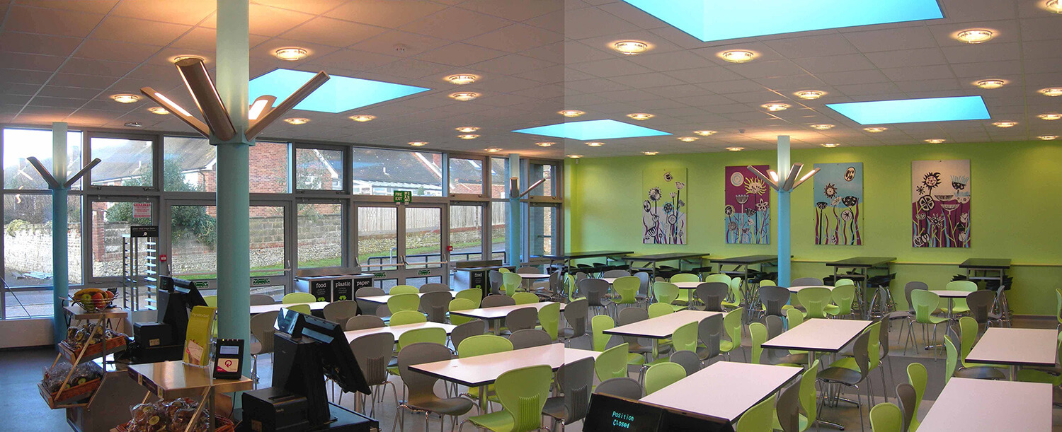 John Whiting Architects - Davison School Cafe, Worthing